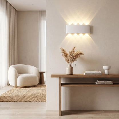 Applique murale blanche 8w