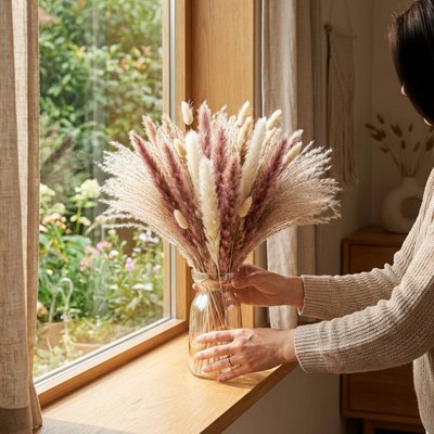 Bouquet de fleurs artificielles 