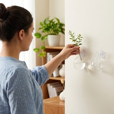 Vase mural 